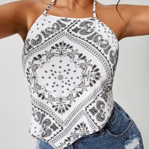 Scarf Bandana Top - Picture 4 of 5